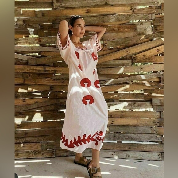 ZARA LIMITED EDITION EMBROIDERED DRESS - Picture 2 of 8